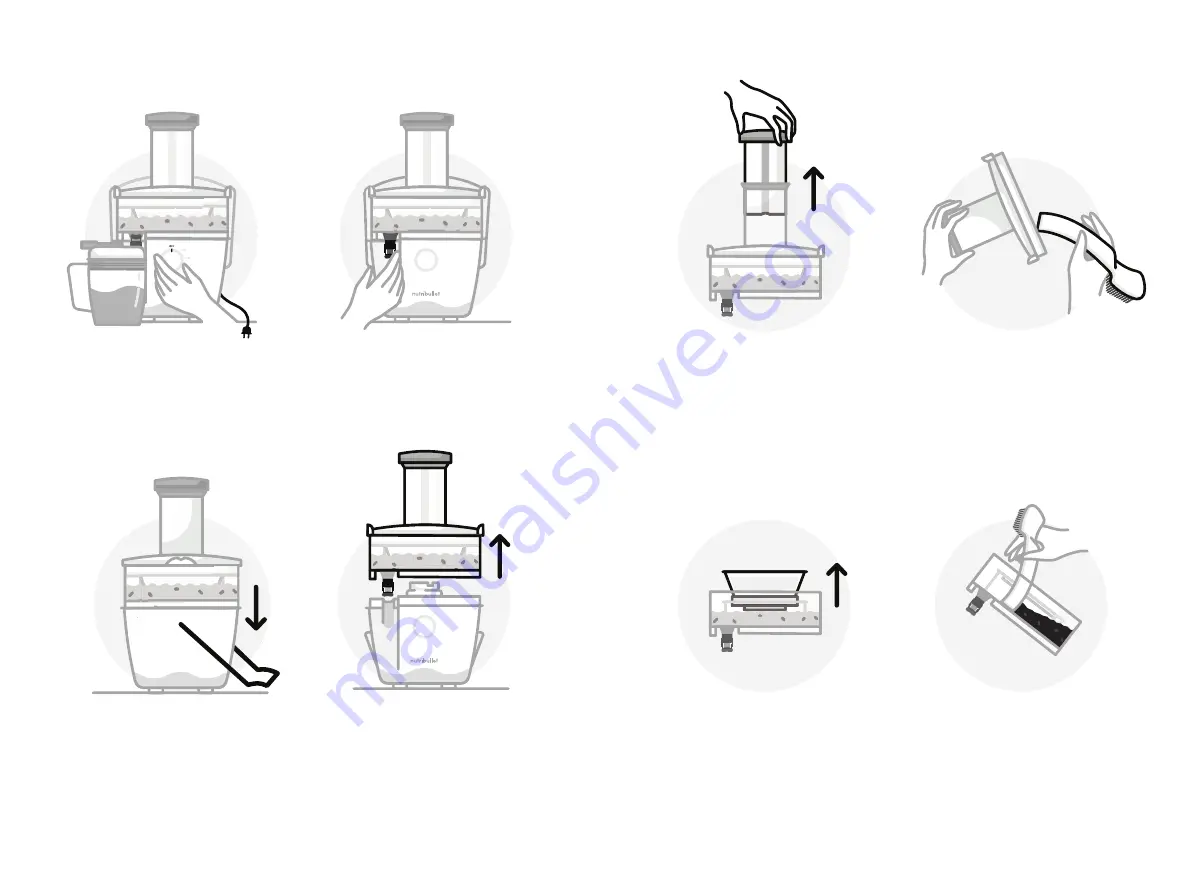 NUTRIBULLET Juicer NBJ200G User Manual Download Page 62