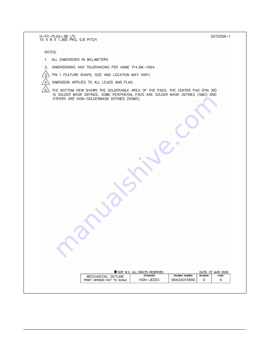 NXP Semiconductors A3M36SL039I Manual Download Page 31