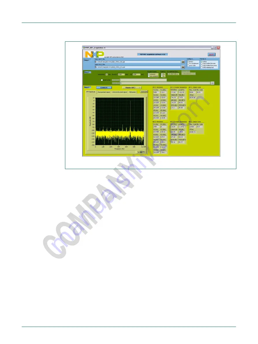 NXP Semiconductors ADC1112D Series Quick Start Manual Download Page 35