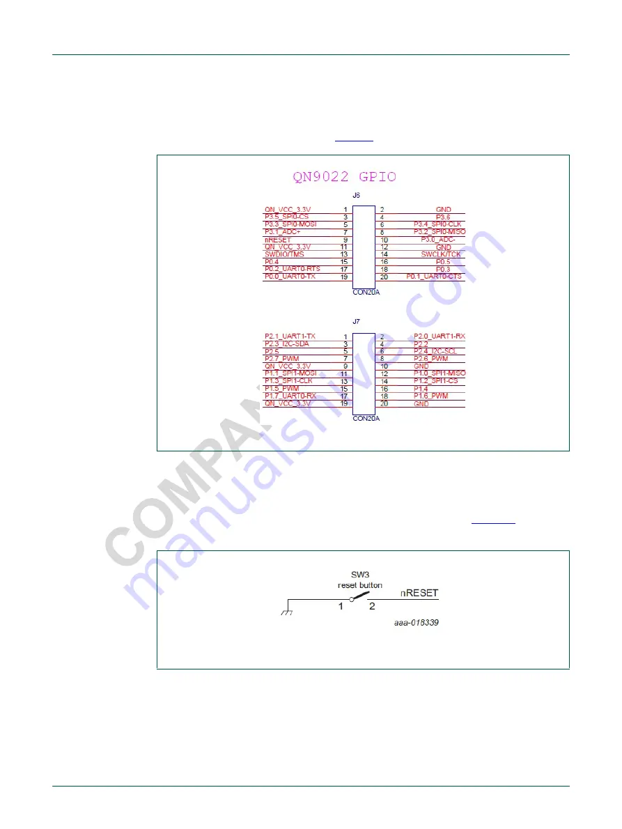 NXP Semiconductors UM108 Series User Manual Download Page 9