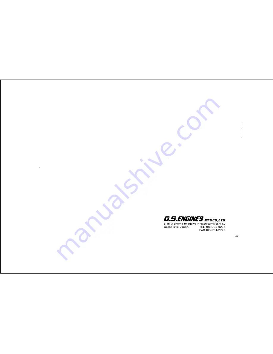 O.S. engine FS-120S-SP Owner'S Instruction Manual Download Page 16