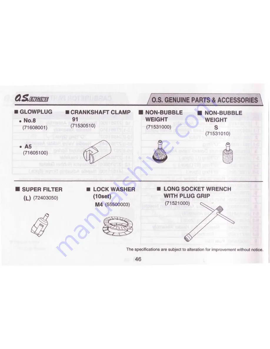 O.S. engine MAX-91HZ Instruction Manual Download Page 47