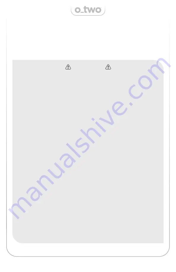 O-Two 01EQ2000 User Manual Download Page 6