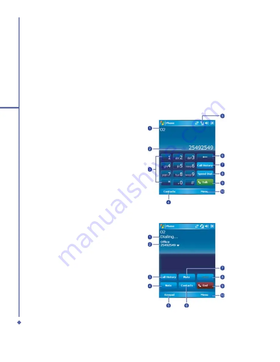 O2 Xda Atom Скачать руководство пользователя страница 62