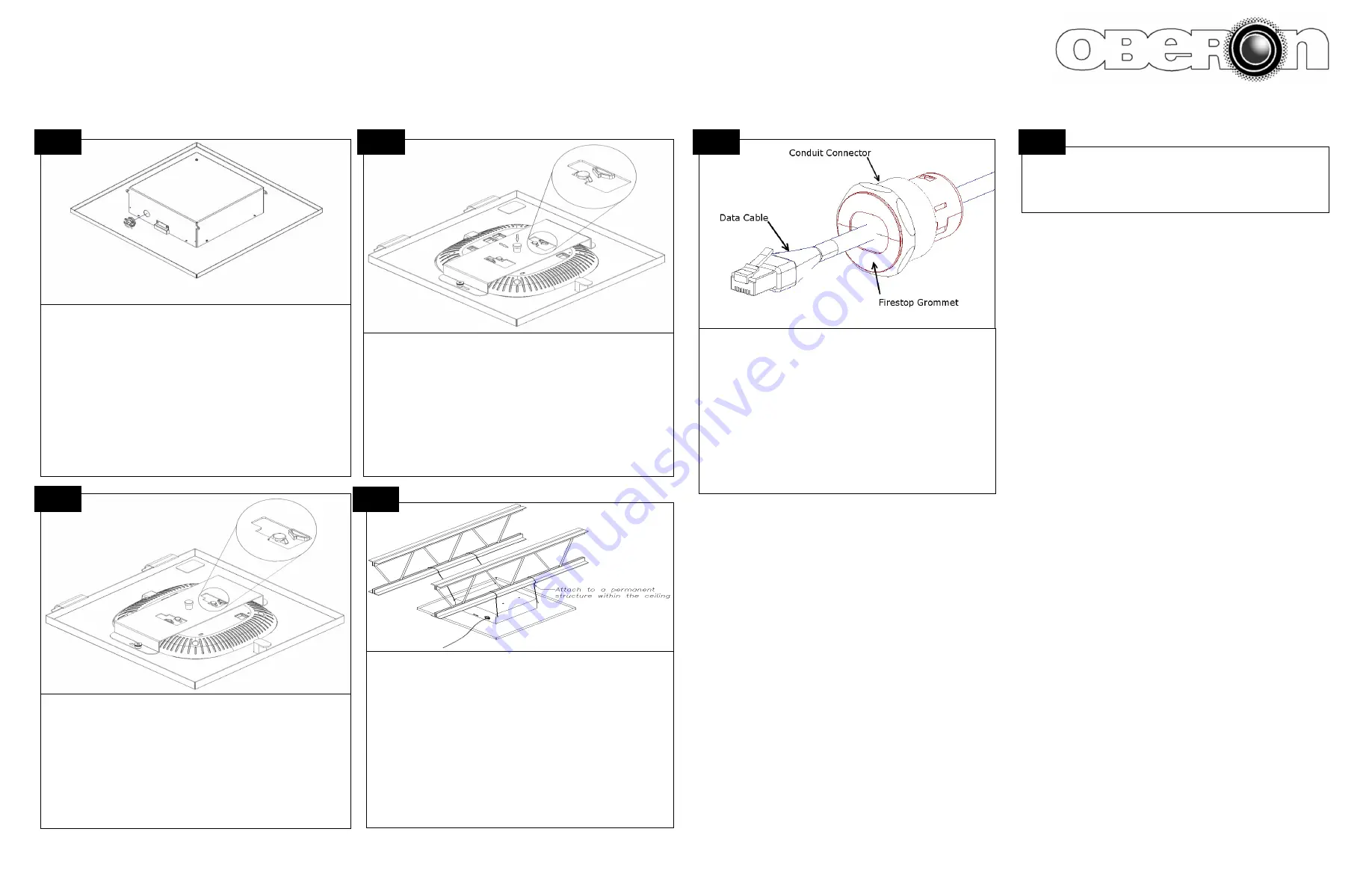 OBERON 1052-Aruba Installation Manual Download Page 2