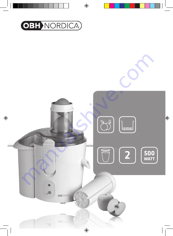 OBH Nordica 6841 Скачать руководство пользователя страница 1