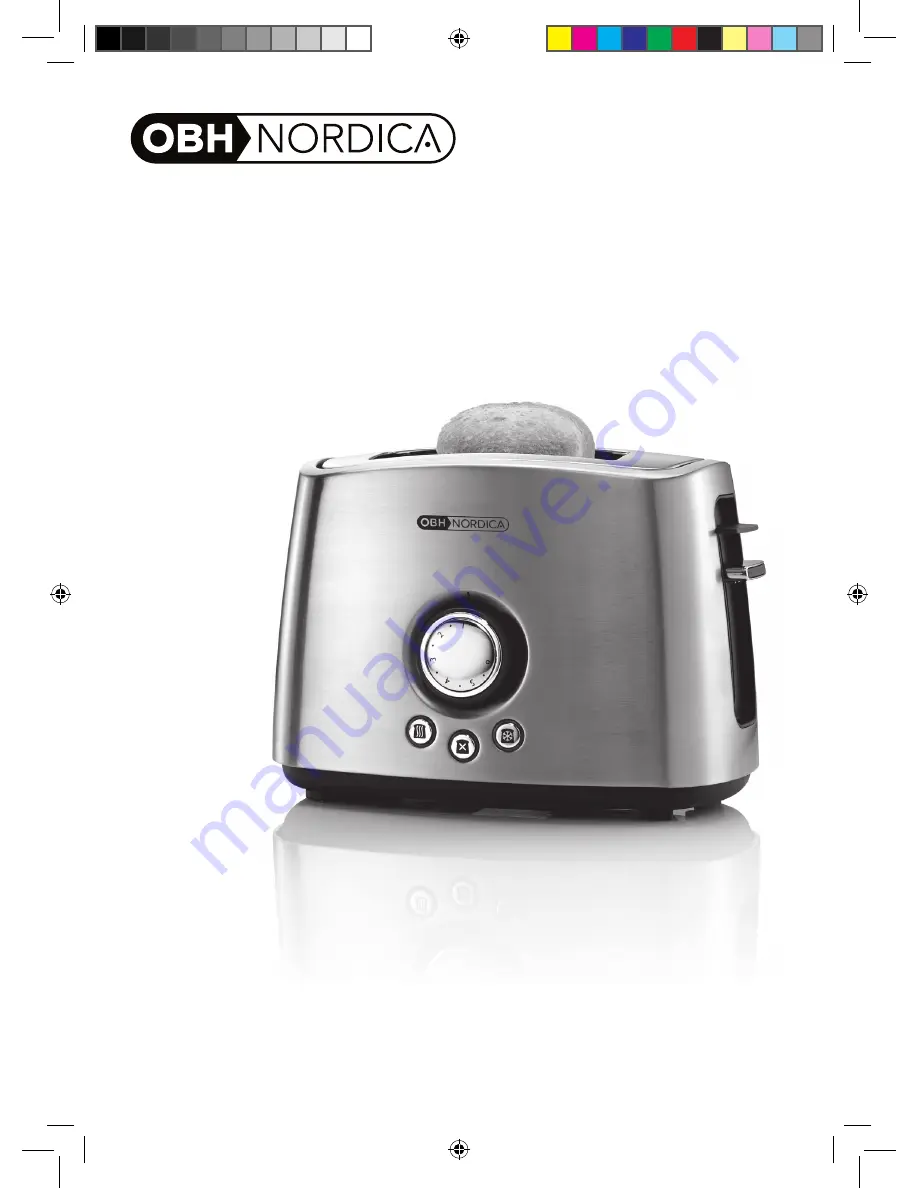 OBH Nordica GRAVITY TOASTER Instructions Of Use Download Page 34