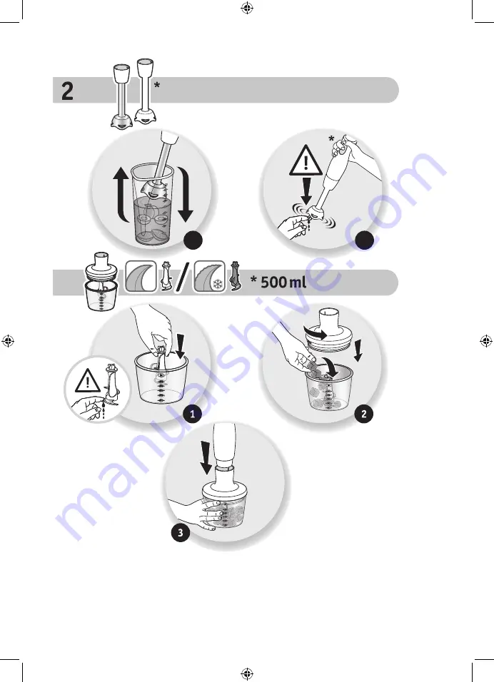 OBH Nordica InfinyForce Pro HN95HDS0 Manual Download Page 6