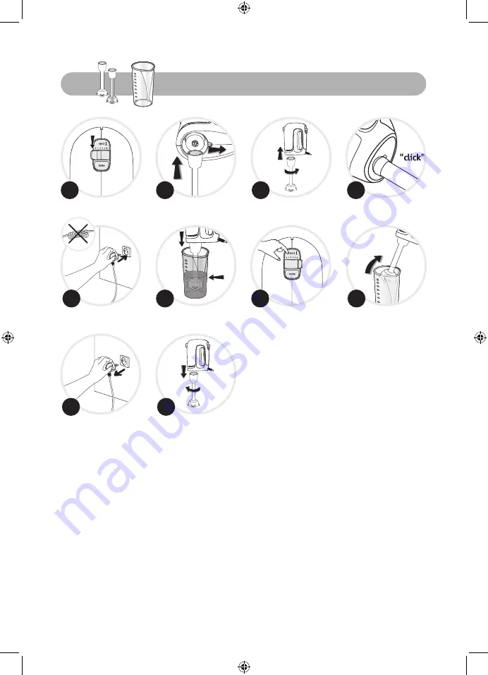 OBH Nordica PREP MIX+ Instruction Manual Download Page 5