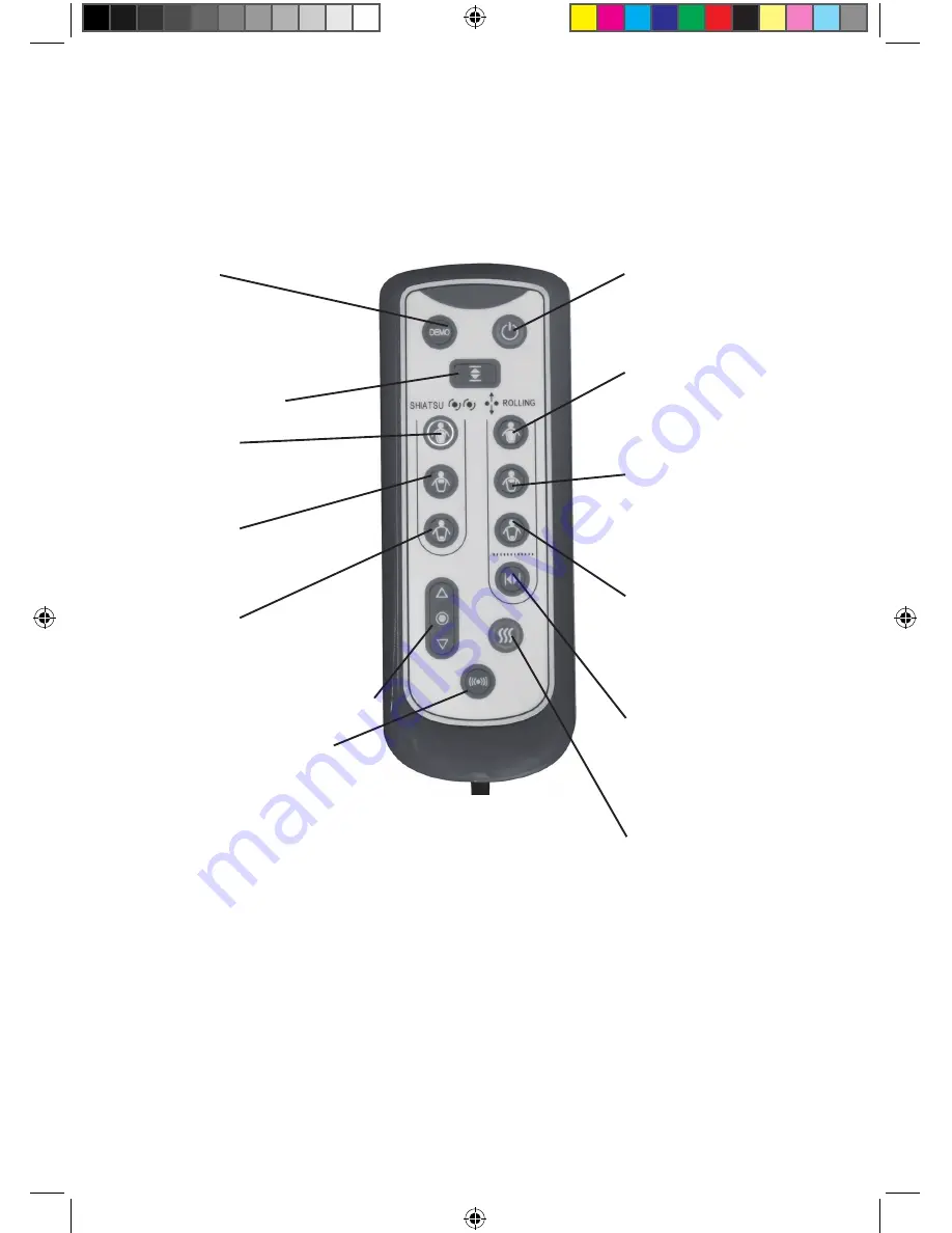 OBH Nordica SHIATSU MASSAGE TOTAL CONTROL Instruction Manual Download Page 19