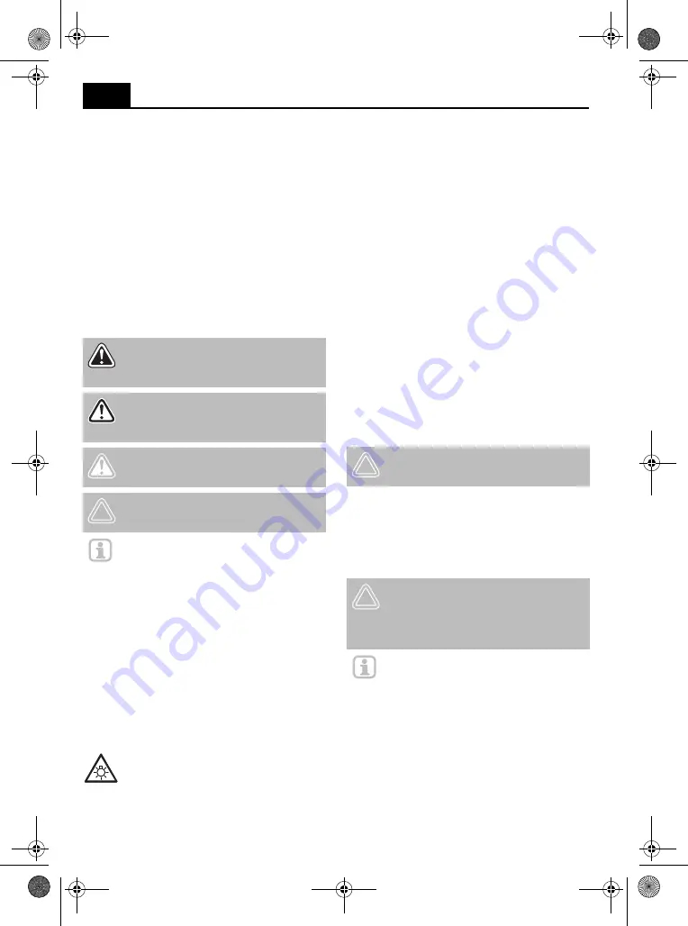 OBI 495792 Instruction Manual Download Page 16