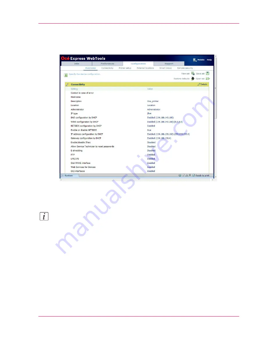 OcÃ© PlotWave 340 User Manual Download Page 89