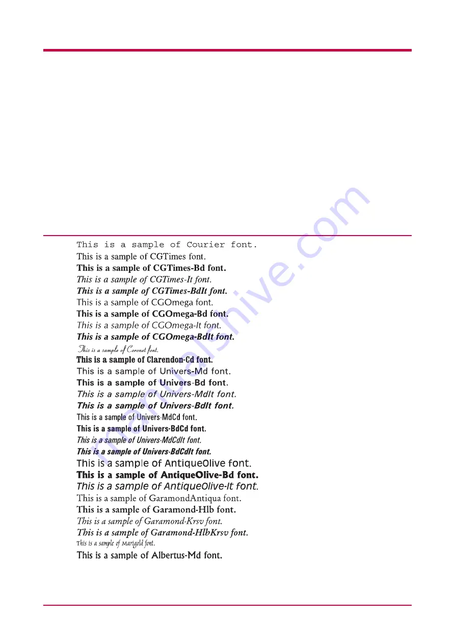 OcÃ© WP33 Operation Manual Download Page 170