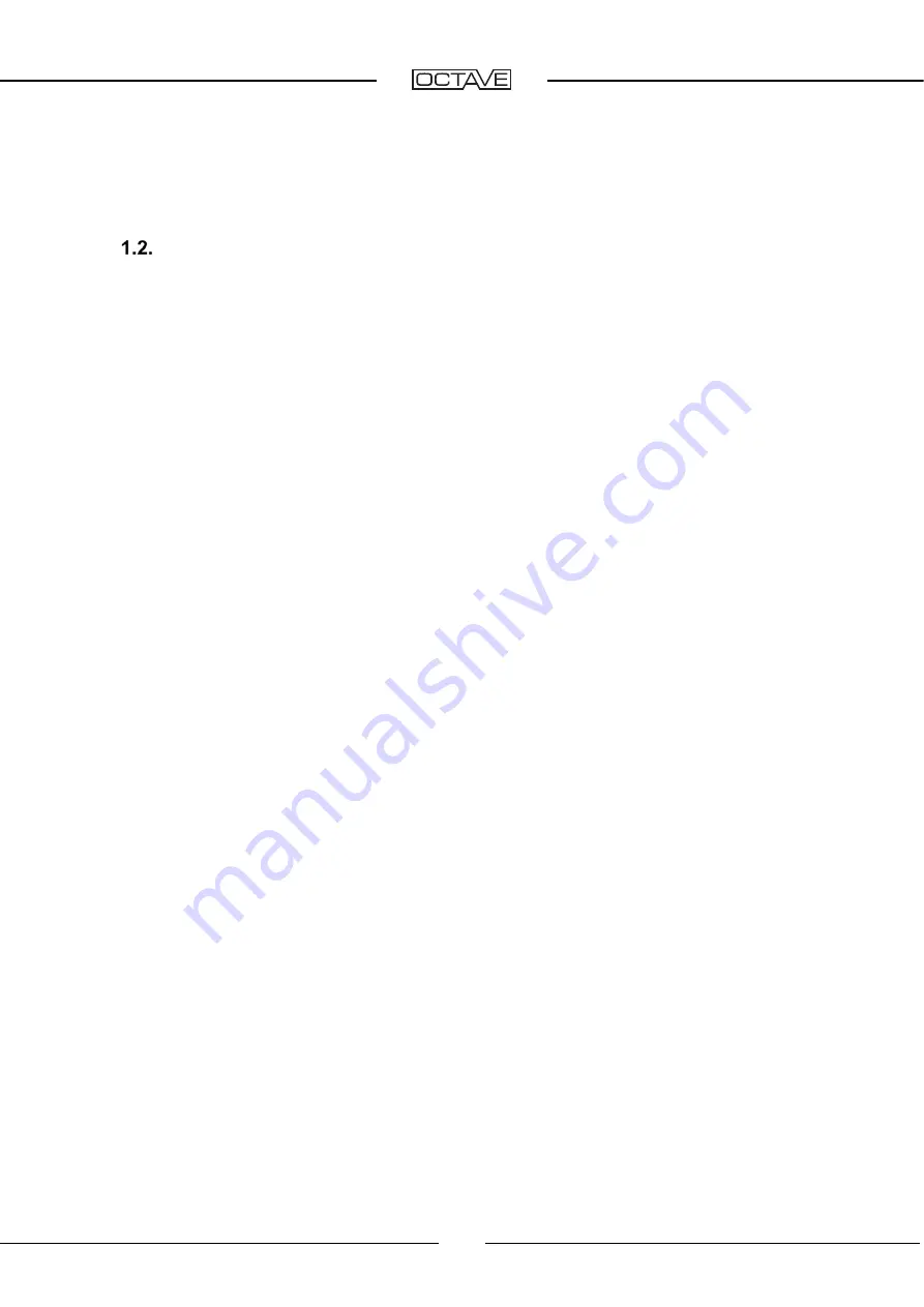 Octave HP 700 Manual Download Page 6