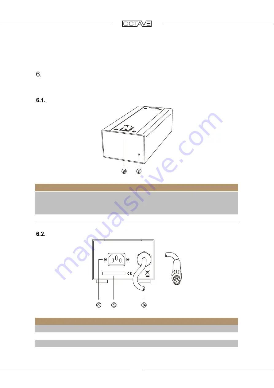 Octave HP 700 Manual Download Page 13