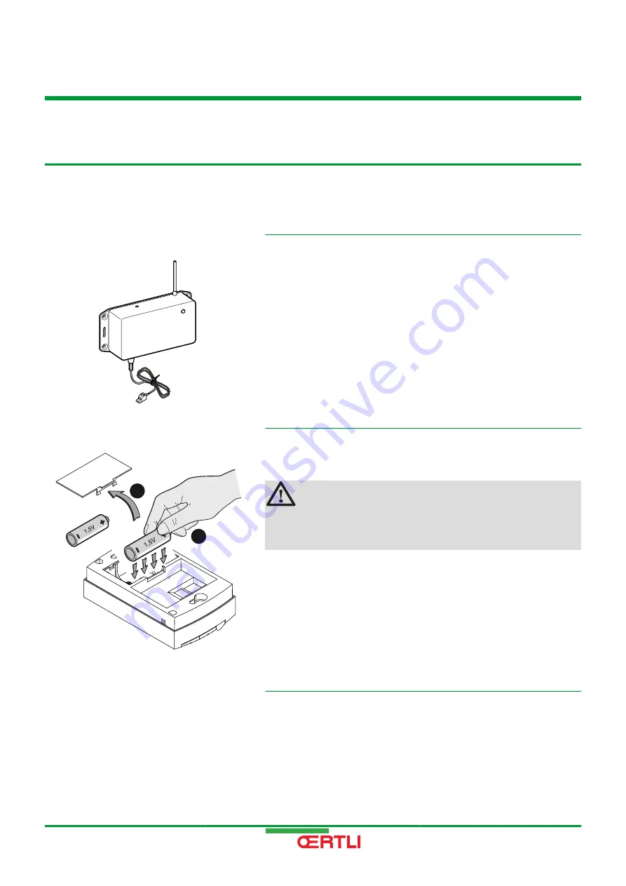 OERTLI OETRONIC 4 Manual Download Page 22