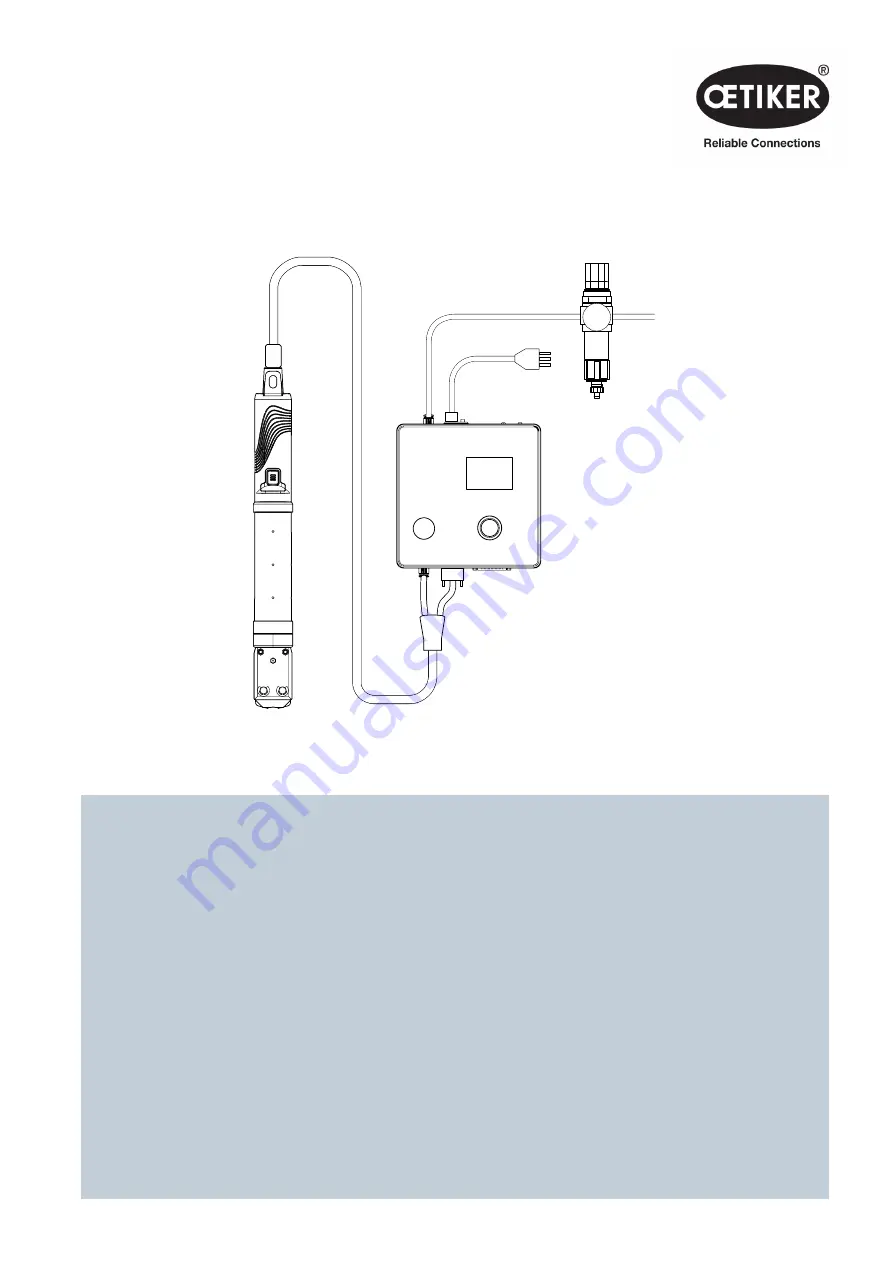 OETIKER EPC 01 Instruction Manual Download Page 1