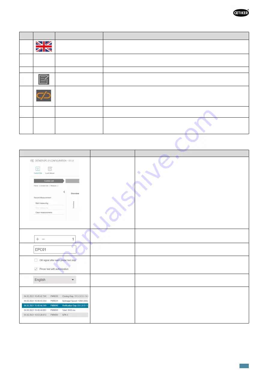 OETIKER EPC 01 Instruction Manual Download Page 39