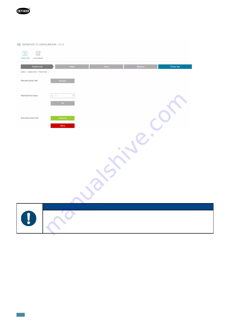 OETIKER EPC 01 Instruction Manual Download Page 44