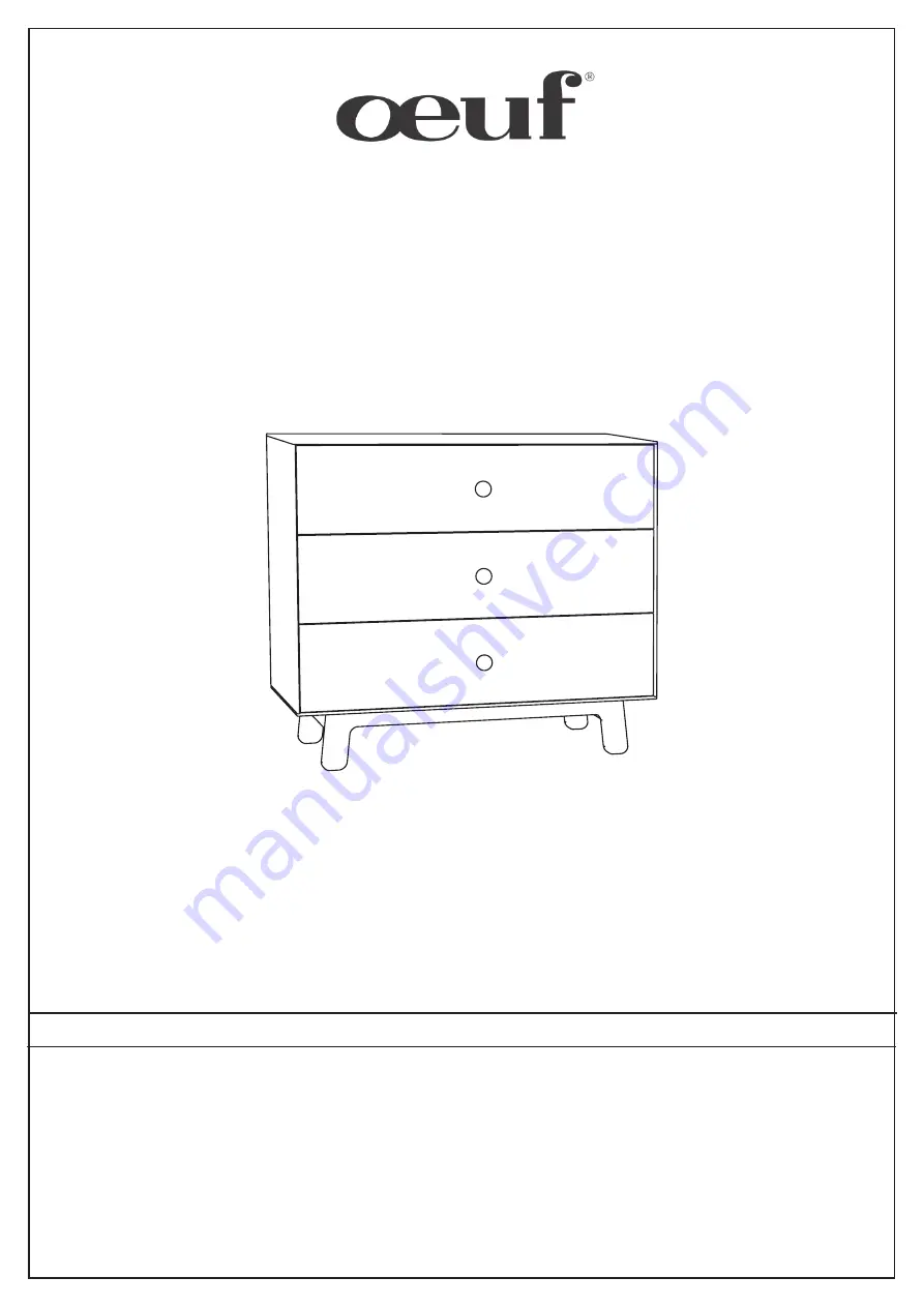 Oeuf 1M3D Assembly Instructions Manual Download Page 1