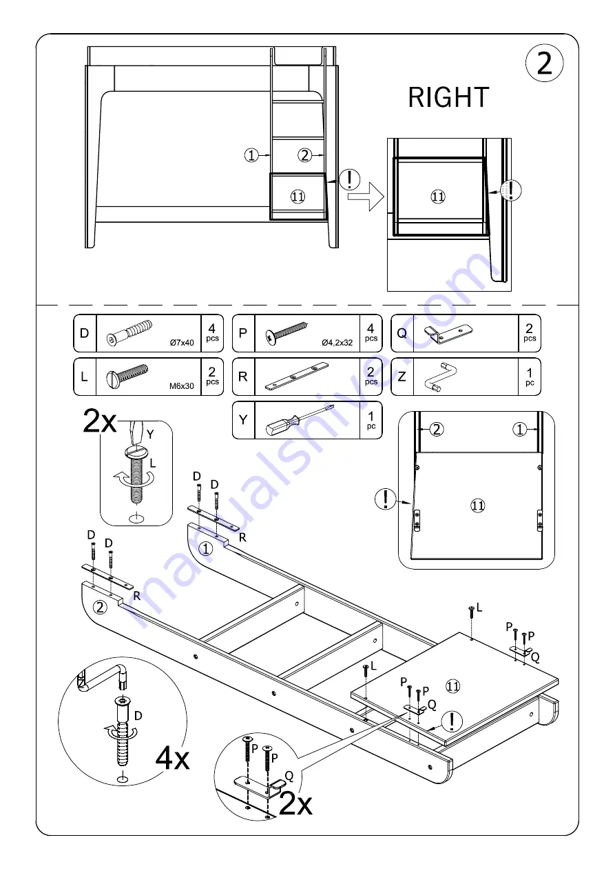 Oeuf 2PTR03 Manual Download Page 7