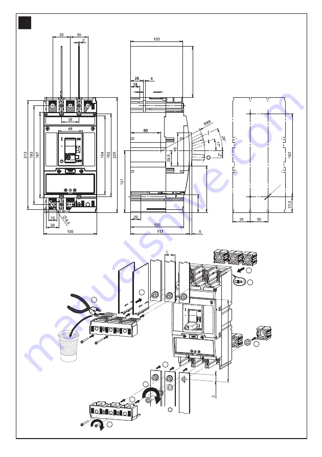 OEZ BD250NE305-250-V Instructions For Use Manual Download Page 5