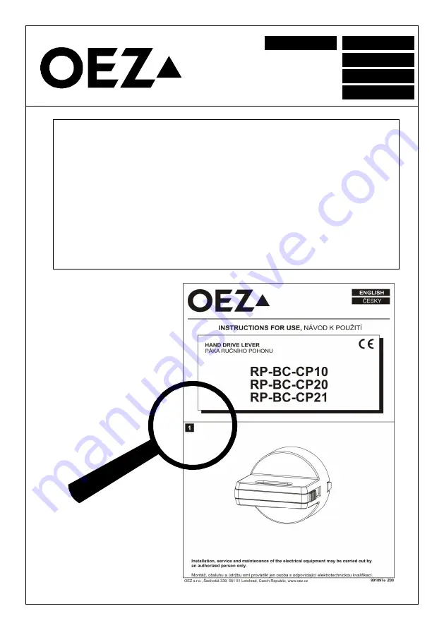 OEZ RP-BC-CP10 Instructions For Use Download Page 3