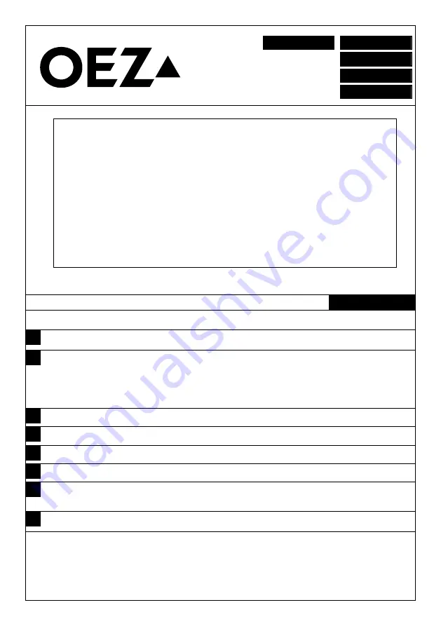 OEZ SVC-350-3-MZ Instructions For Use Manual Download Page 5