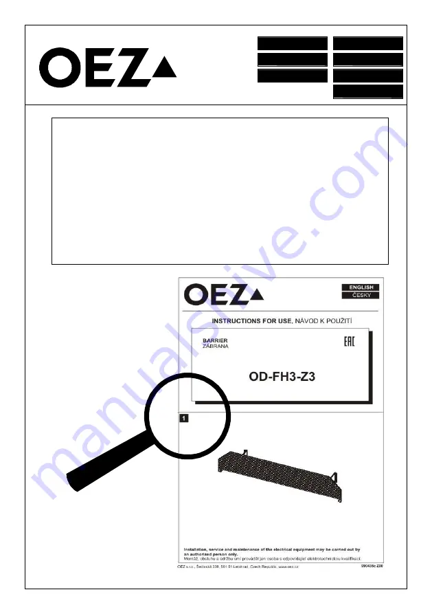 OEZ Varius OD-FH3-Z3 Instructions For Use Manual Download Page 5