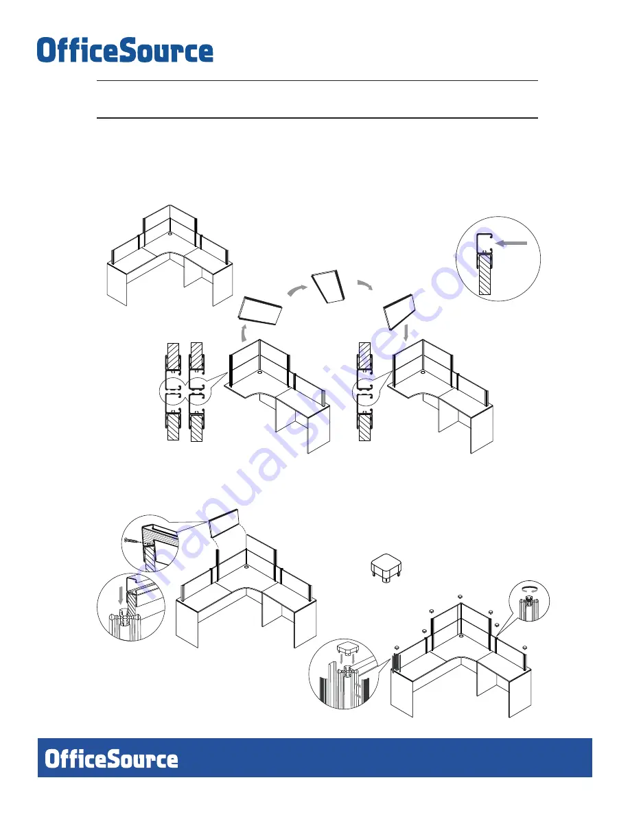 OfficeSource PB21236 Assembly Instructions Download Page 4