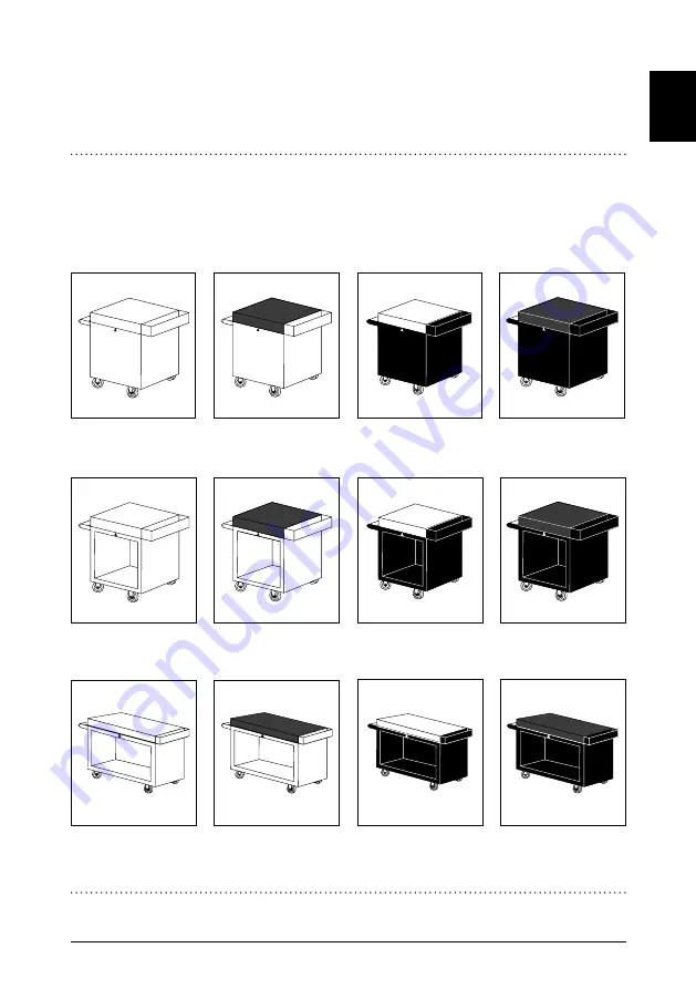 OFYR MISE EN PLACE TABLE 135 PRO Скачать руководство пользователя страница 13