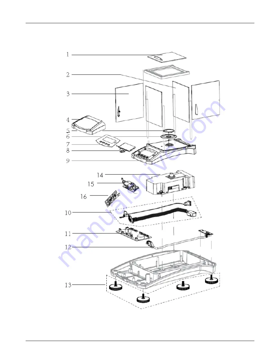 OHAUS Pioneer PJX Series Service Manual Download Page 38