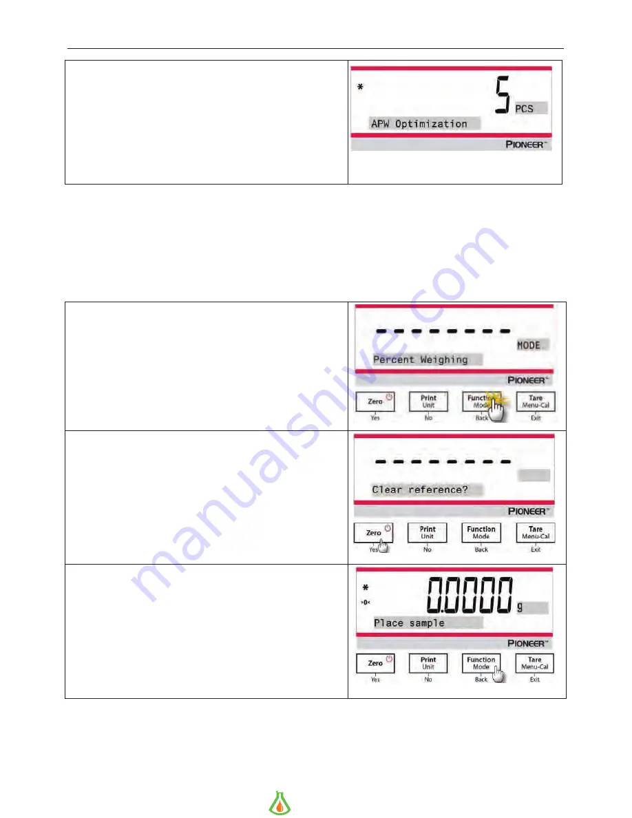 OHAUS Pioneer PX Series Скачать руководство пользователя страница 11