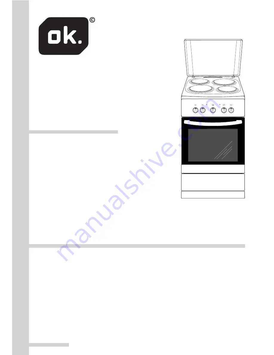 OK. OFC 1111 Instruction Manual Download Page 1