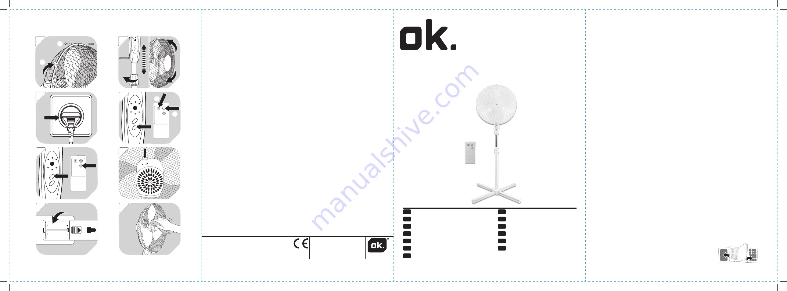 OK. OSF 443-W User Manual Download Page 1