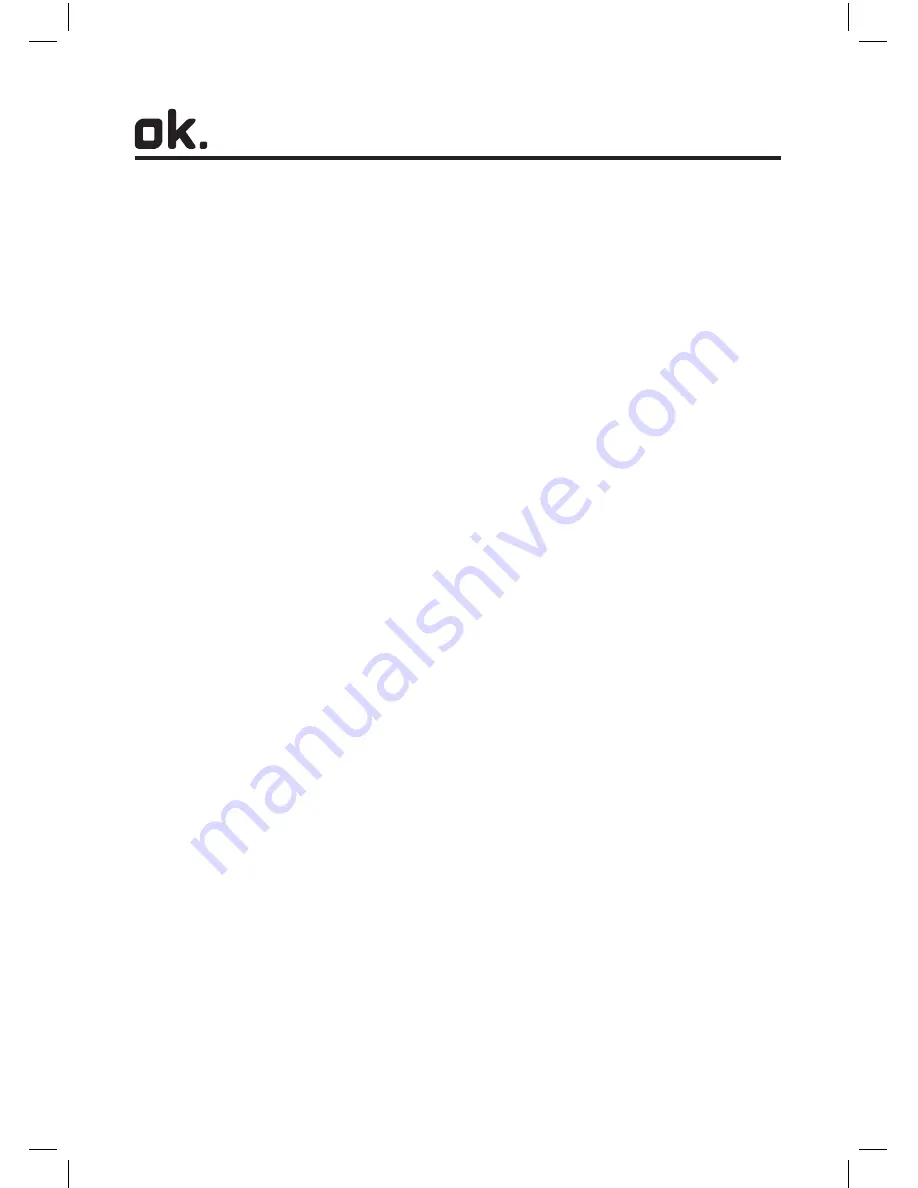 OK. OWM 170G-W User Manual Download Page 2