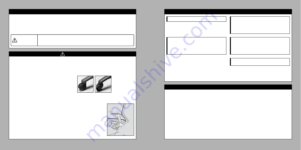 Okamura Baron Instructions For Use Manual Download Page 2