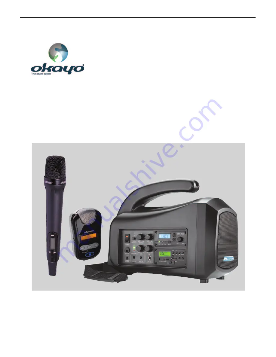 Okayo C 7310 Operating Instructions Manual Download Page 1