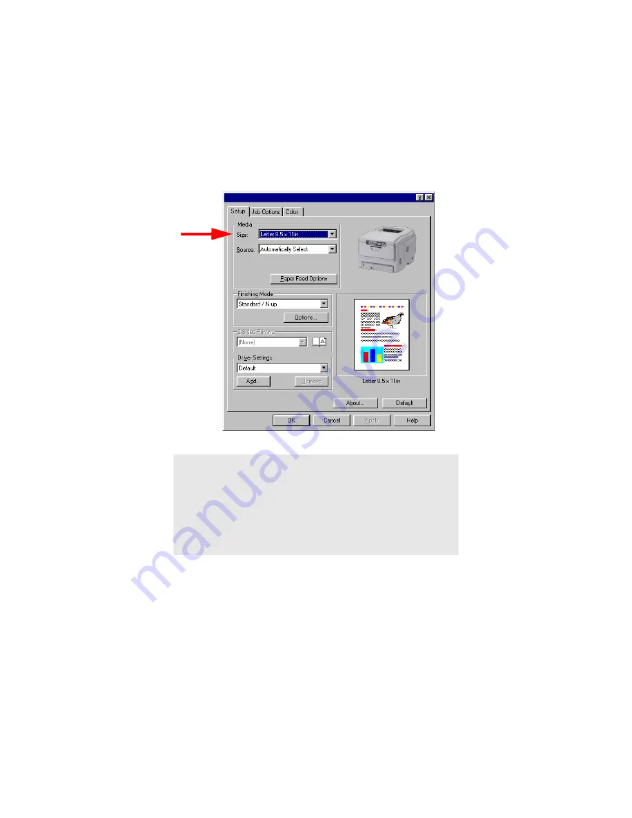 Oki C5400 Series (Portuguese) Manual Download Page 185