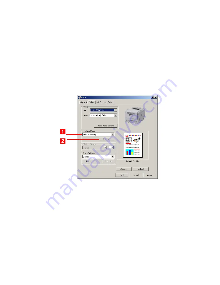 Oki C5400 Series (Portuguese) Manual Download Page 214