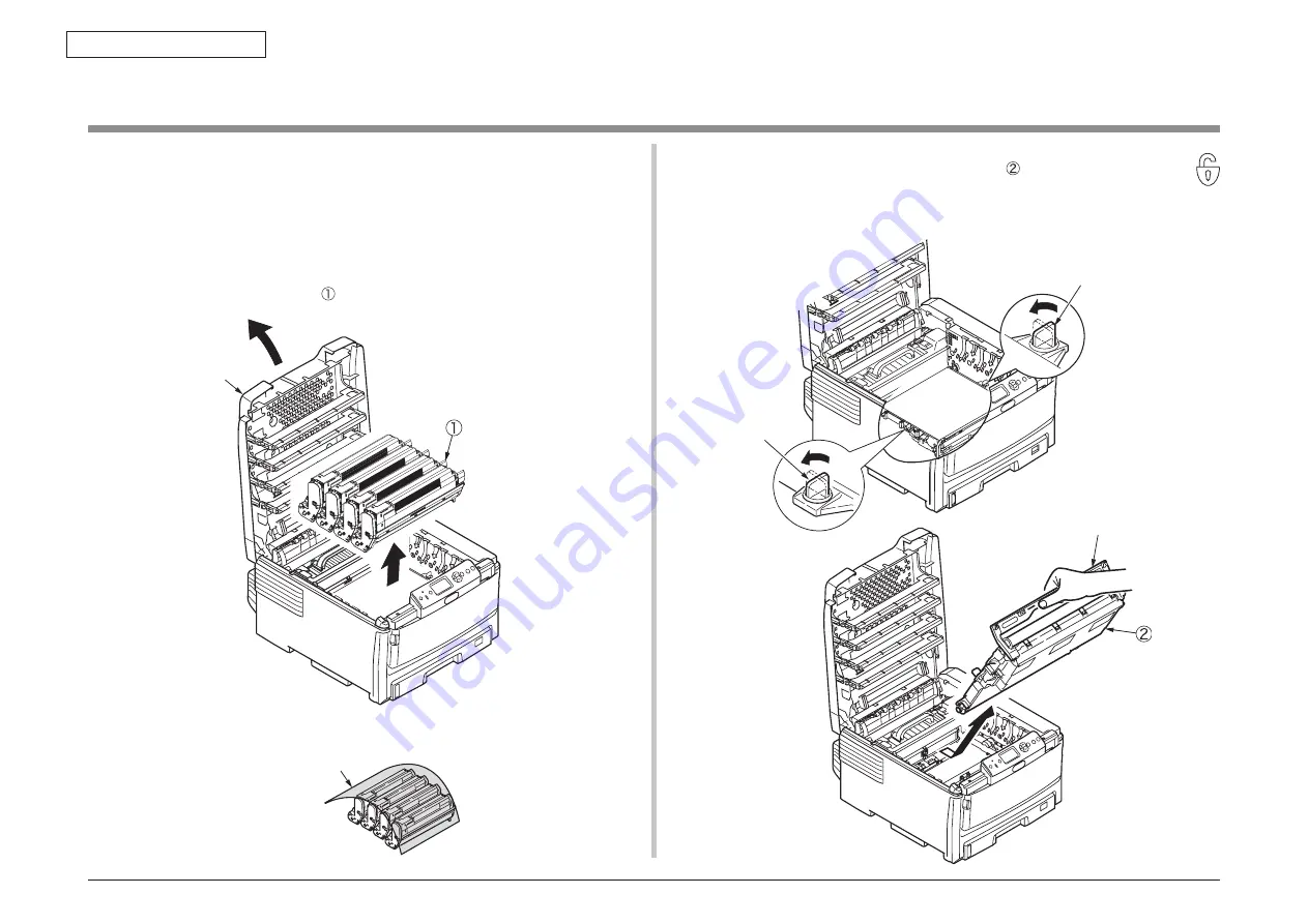 Oki C810 Maintenance Manual Download Page 65