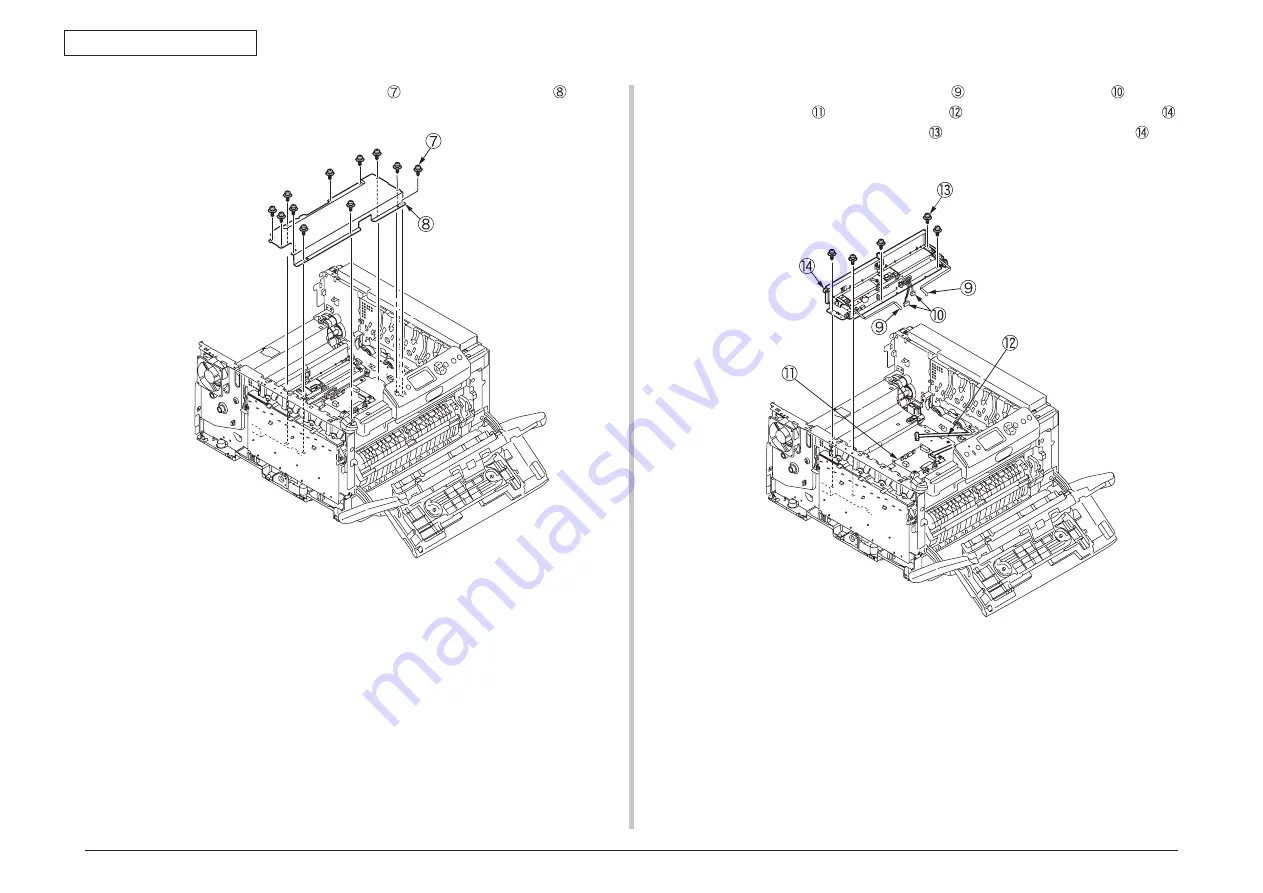 Oki C810 Maintenance Manual Download Page 83