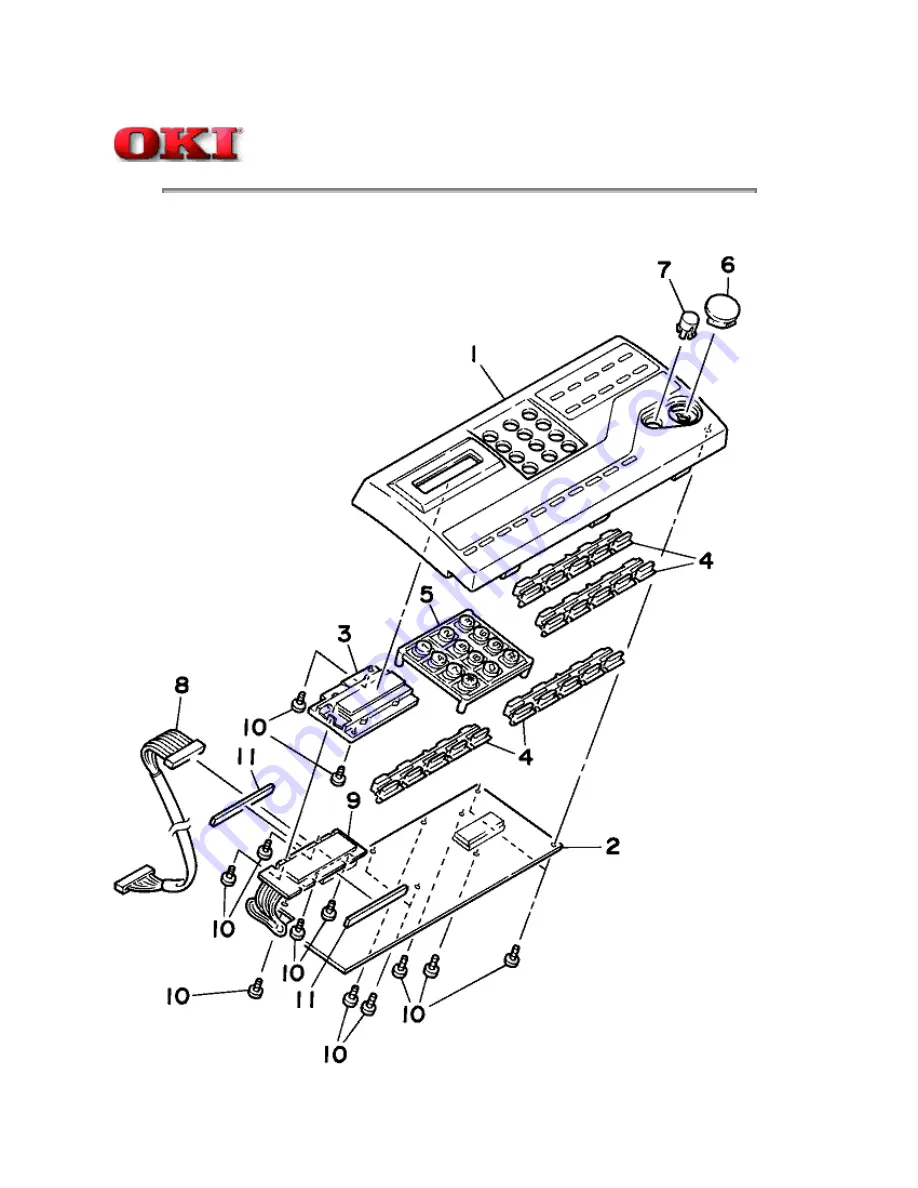 Oki OKIOFFICE 84 Service Manual Download Page 463