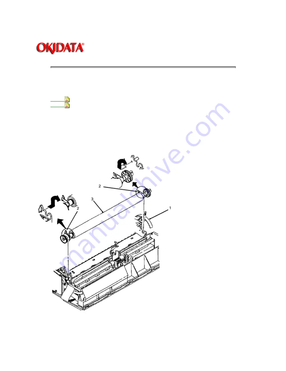 OKIDATA MICROLINE ML590 Service Manual Download Page 145