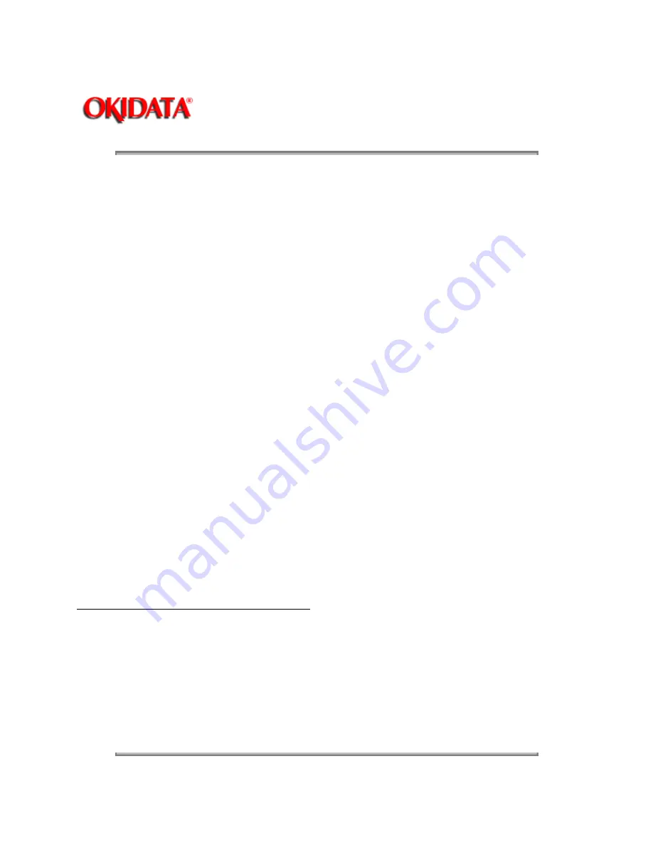 OKIDATA MICROLINE ML590 Service Manual Download Page 245