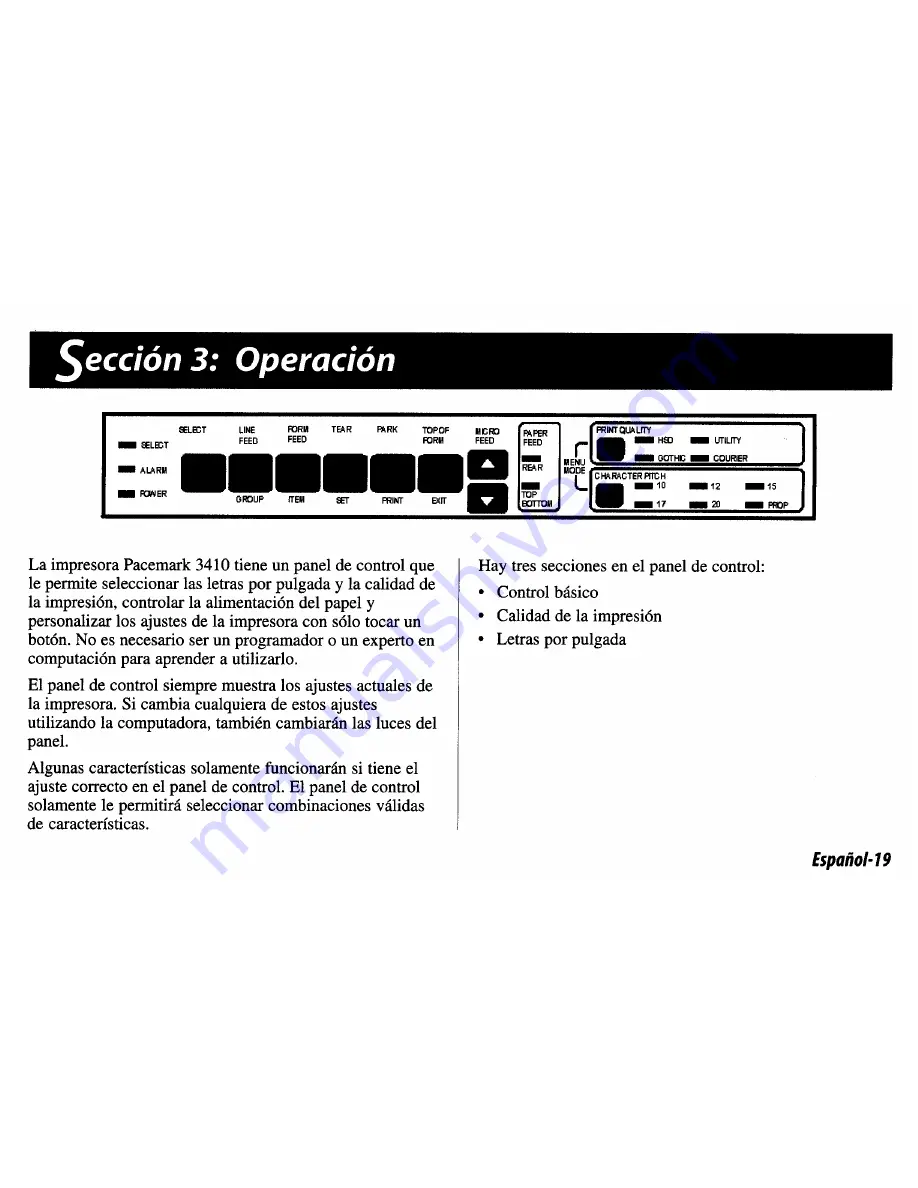 OKIDATA Pacemark 3410 User Manual Download Page 119