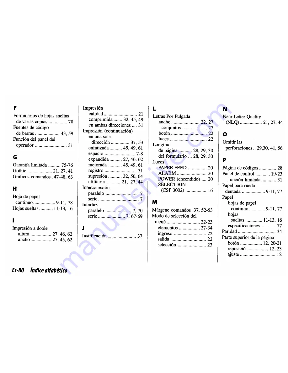 OKIDATA Pacemark 3410 Скачать руководство пользователя страница 180