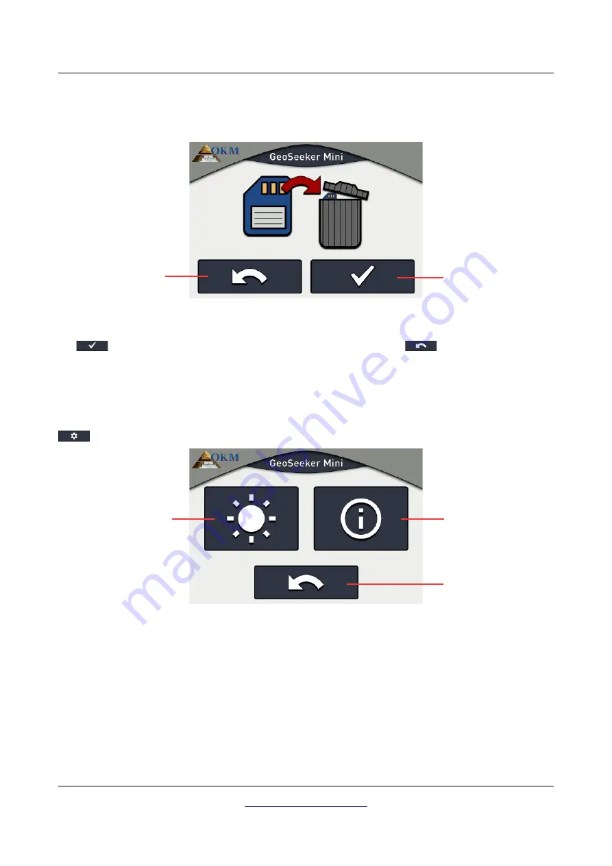 OKM FS Future GeoSeeker Mini User Manual Download Page 28