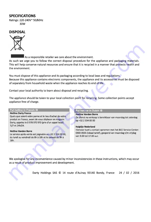 Okoia AH450 Operating Instructions Manual Download Page 8