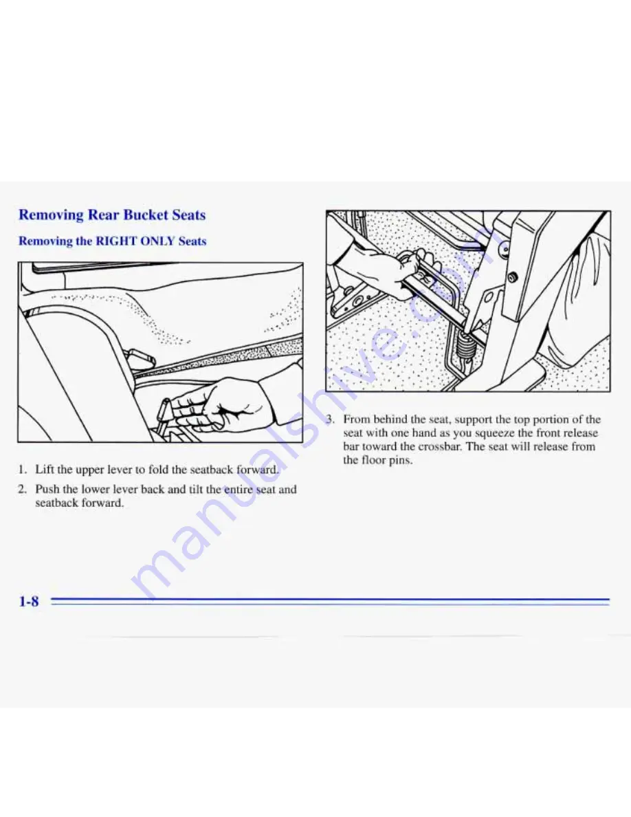 Oldsmobile 1996 Silhouette Owner'S Manual Download Page 16